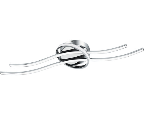 LED-taklampa med böjda belysningselement