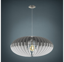 Taklampa EGLO 60W E27 200mm nickel matt