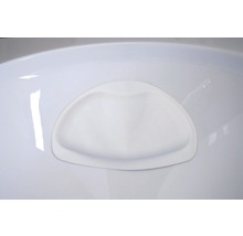 Interiörvy av en urinal med integrerad urinoarinsats