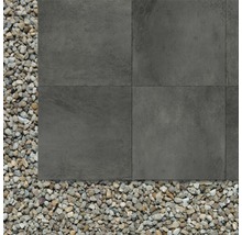 Utomhusklinker FLAIRSTONE Granitkeramik Garden mordern mörk 60x60x2 cm