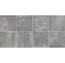 Utomhusklinker FLAIRSTONE Granitkeramik Garden mordern mörk 60x60x2 cm