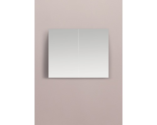 Spegelskåp med två dörrar för badrummet