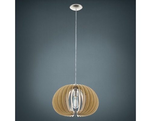 Taklampa EGLO Cossano lönn Ø45cm Taklampa i trä med modern design