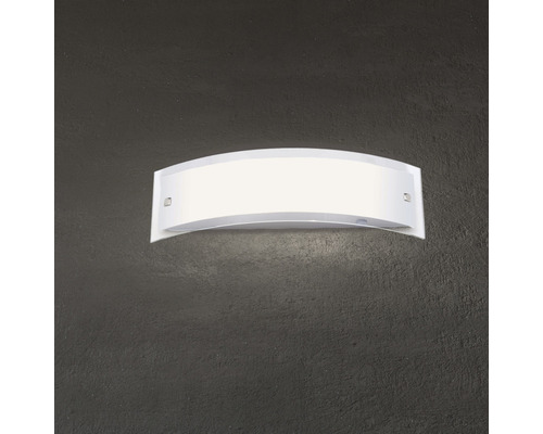 Vit vägglampa för inomhusbruk