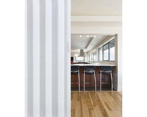 Vikdörr enfärgad vit 81x205cm Vikdörr enfärgad vit 81x205cm
