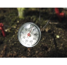Marktermometer för temperaturmätning i trädgården