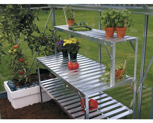 Överdel VITAVIA för aluminiumbord 121x28x39cm aluminium Överdel VITAVIA för aluminiumbord 121x28x39cm aluminium