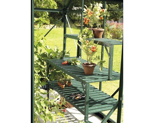 Överdel VITAVIA för aluminiumbord 121x28x39cm grön Överdel VITAVIA för aluminiumbord 121x28x39cm grön