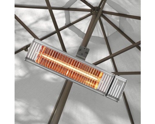 Värmare för montering på parasoll