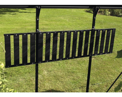 Aluminiumhylla VITAVIA fällbar 120x30cm svart Aluminiumhylla VITAVIA fällbar 120x30cm svart
