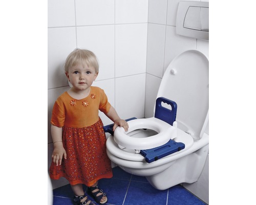 Toalettsits ADOB för barn pottsits vit/blå