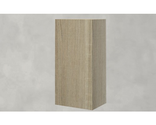 Träfärgat underskåp för badrum