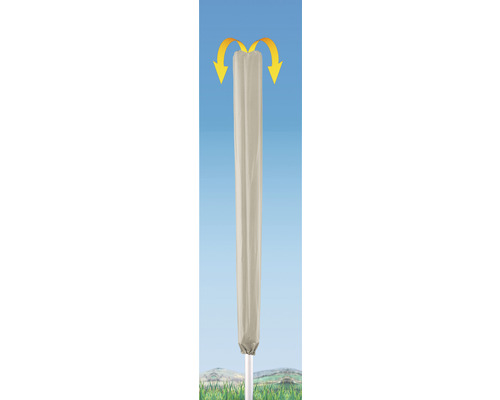 Skyddshölje för torkvinda med dragkedja