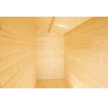 Friggebod PALMAKO Emma inkl. golv 14,9m² 513x410cm natur