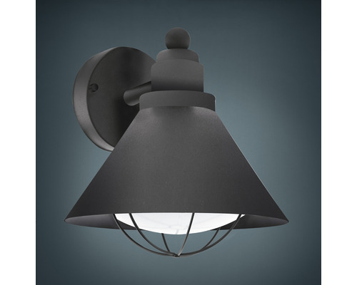 Utomhusvägglampa med bur