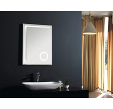 DSK LED-spegel Silver Arrow 60x80cm