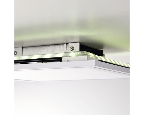 Detaljvy av en LED-lampa med monteringsanordning