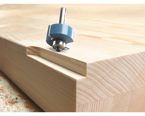 Notfräs för bearbetning av trä