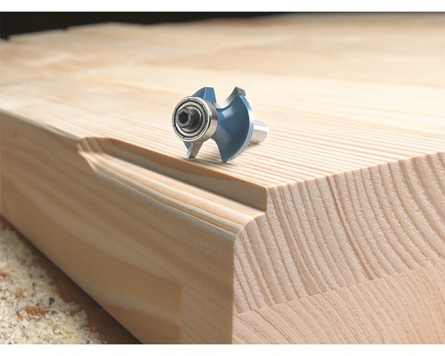 Spårfräs vid bearbetning av en träkant