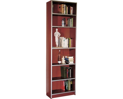 Hylla med flera nivåer för förvaring av böcker och dekorativa föremål