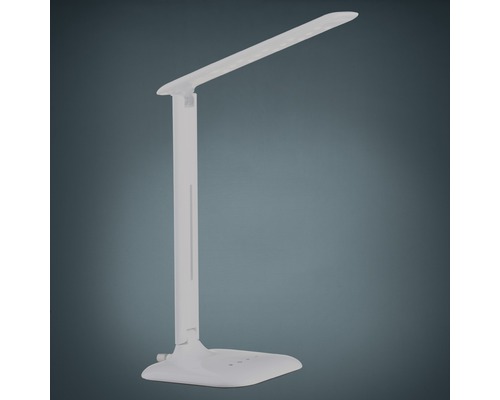 Vit LED-skrivbordslampa