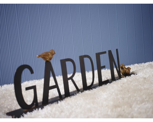 Dekorationsobjekt Trädgårdsskrift med fågeldekoration