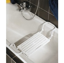 Badkarshylla av plast i ett badkar