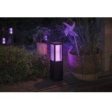 Pollare PHILIPS Hue Impress White & Color Ambiance 8W 1200lm H 400mm svart-thumb-1