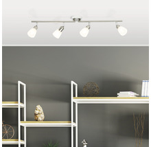 Takspotlight BRILLIANT 3W E14 90x800mm Nickel krom