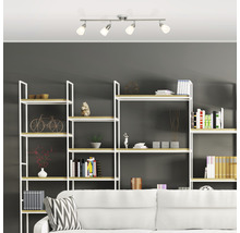 Takspotlight BRILLIANT 3W E14 90x800mm Nickel krom