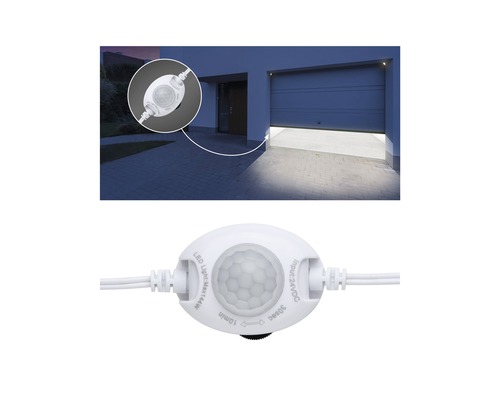 Rörelsesdetektor för ljusstyrning vid ett garage