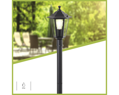 Trädgårdslampa med glödlampa