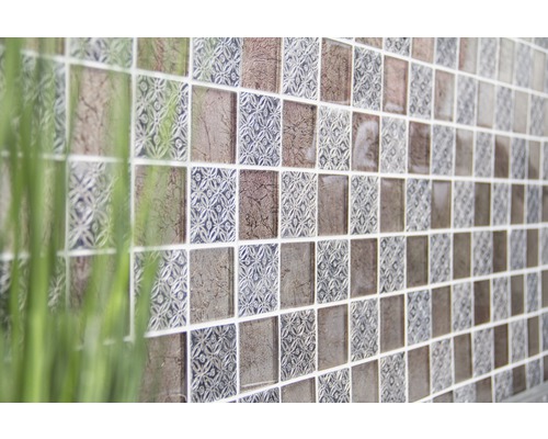 Väggplattor med olika mönster