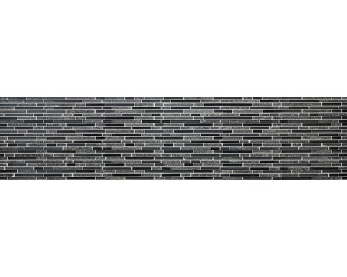 Mosaikplatta med avlånga stenar