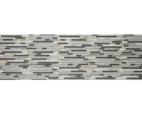 Mosaikplatta med glas- och stenutseende