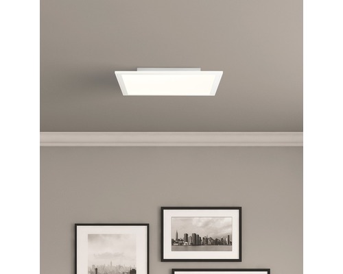 BRILLIANT LED Abie vit med 24W - fjärrkontroll köp på 400x400mm RGBW Panel dimbar