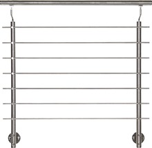 Torkställning för väggmontering med åtta torkstänger