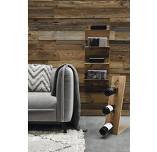 Planka BUILDIFY Vintage rustik äkta åldrat trä 80-120x20x1000 mm