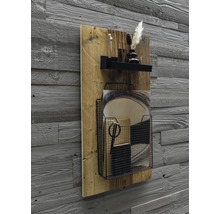 Planka BUILDIFY Vintage rustik äkta åldrat trä 80-120x20x1000 mm