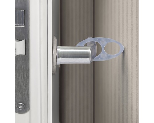 Dörrhandtag med barnlås
