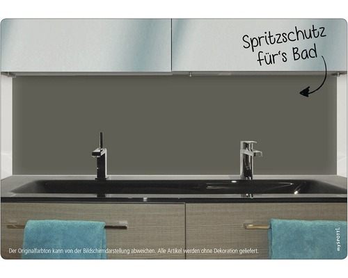 Badrumshandfat med stänkskydd