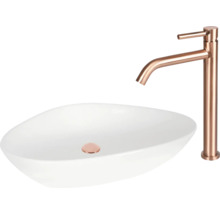 Tvättställ i keramik med blandare