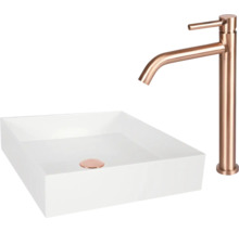 Tvättställ och blandare för badrummet