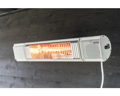 Väggmonterad terrassvärmare för utomhusbruk