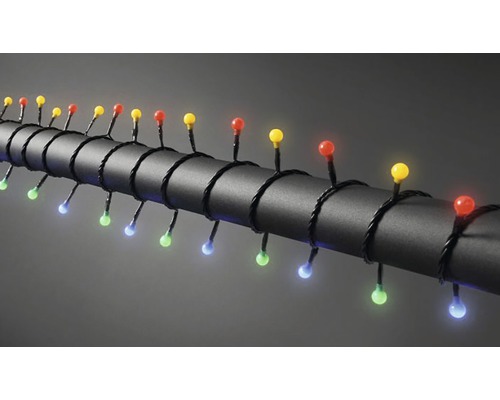 Ljusslinga med färgade LED-lampor