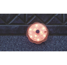 Rund LED-lampa för dekoration