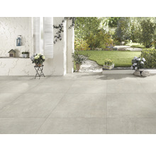 Utomhusklinker FLAIRSTONE Granitkeramik Garden sand 90x90x2 cm