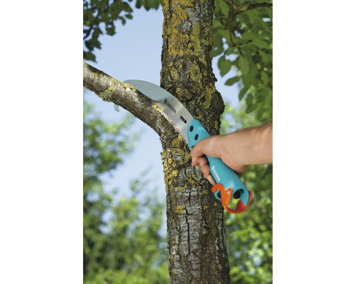 Grensåg används på träd