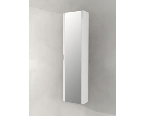 Vitt spegelskåp för badrum