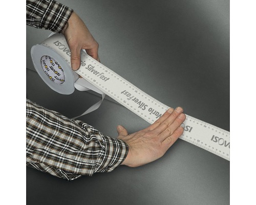 ISOVER Vario SilverFast tejp i bruk